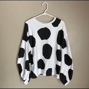 Zara w/b collection long sleeve